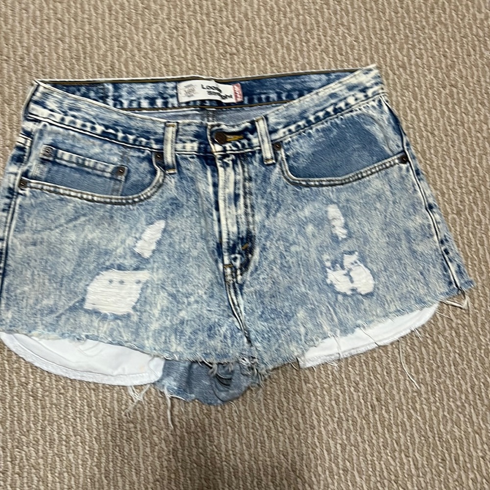 Levi’s 569 Loose Striaght High Waisted Short